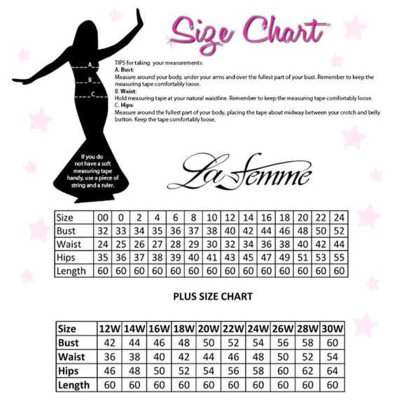 LA FEMME Tie Back Sequin Trumpet Gown in Neon Pink Size US 0 - Picture 9 of 9